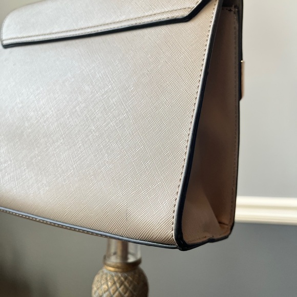 Dune London Gorgeous Gray Crossbody Bag with Gold-Tone Accents & Straps (NWOT) - Picture 7 of 13